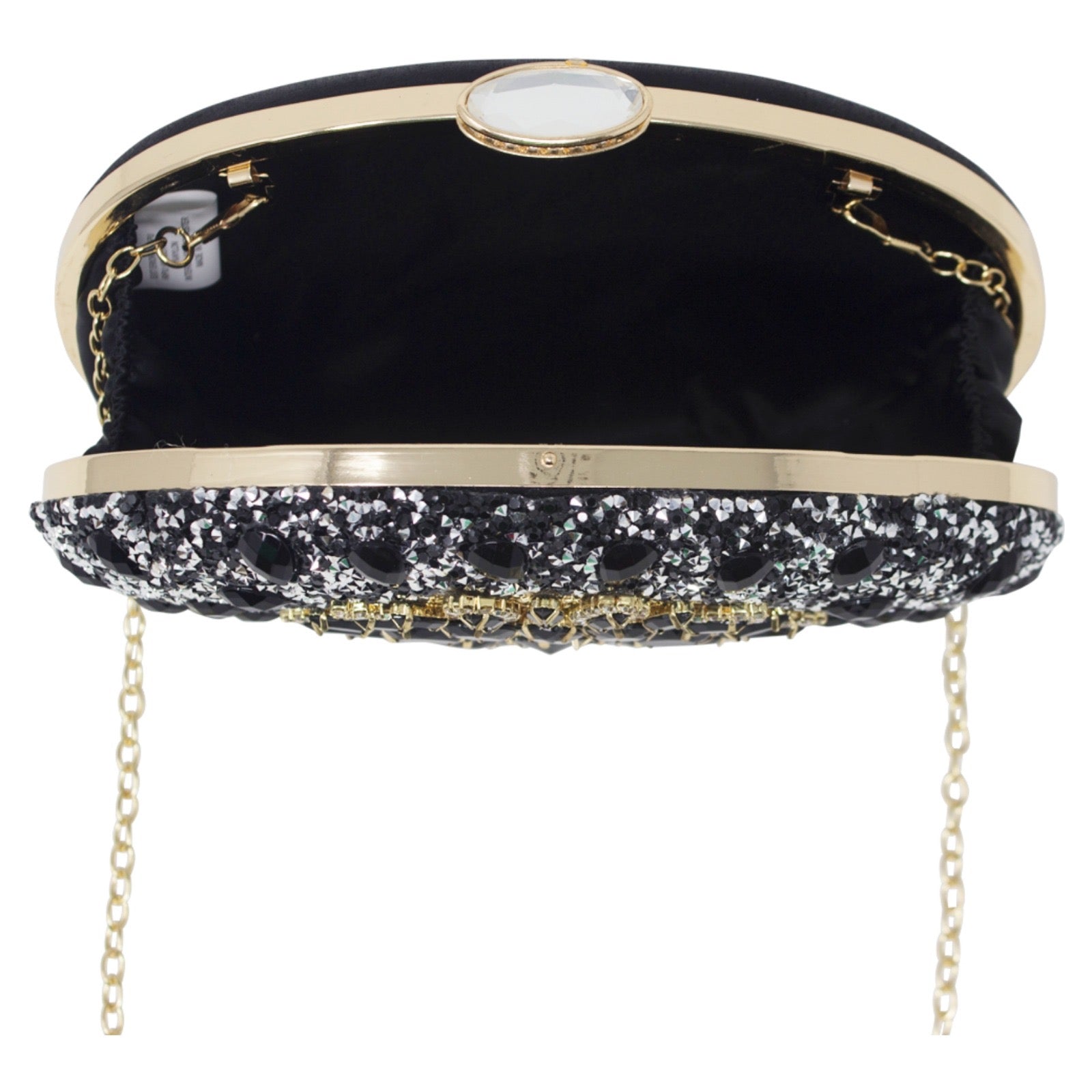 Sparkly Diamanté Encrusted Clutch Bag