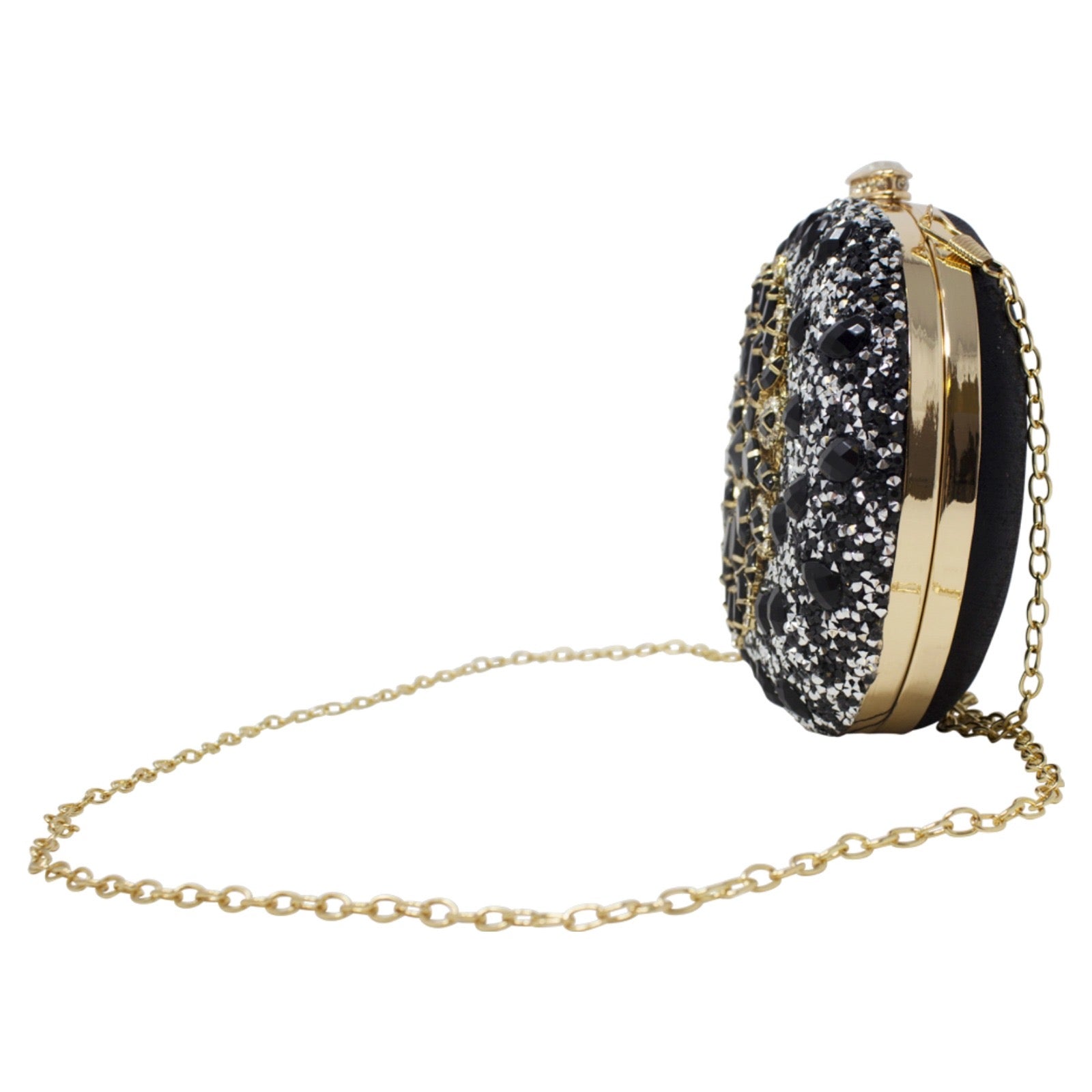 Sparkly Diamanté Encrusted Clutch Bag