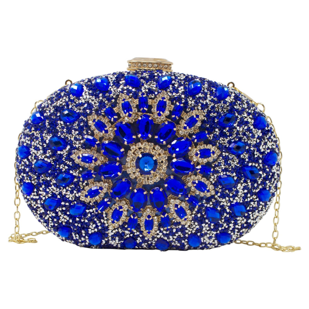 Sparkly Diamanté Encrusted Clutch Bag