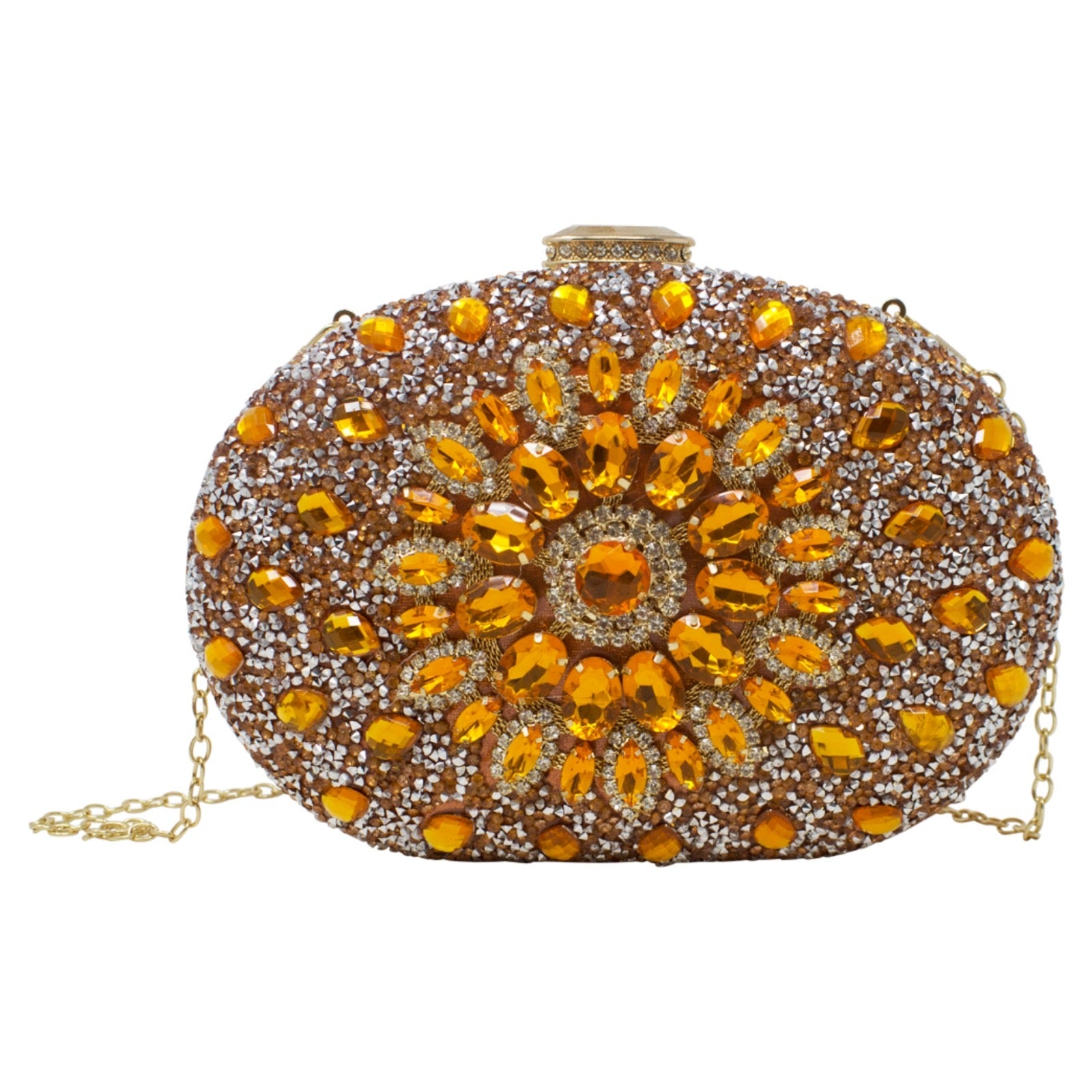 Full Diamante Clutch Bag 818
