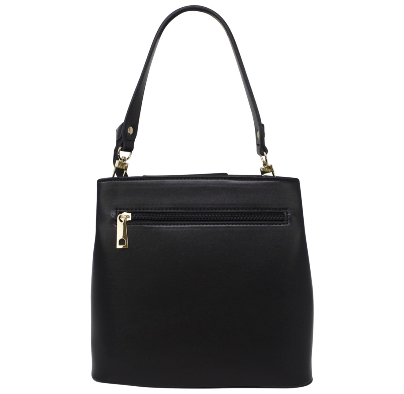 Bow Pleated Grab Bag with Shoulder Strap