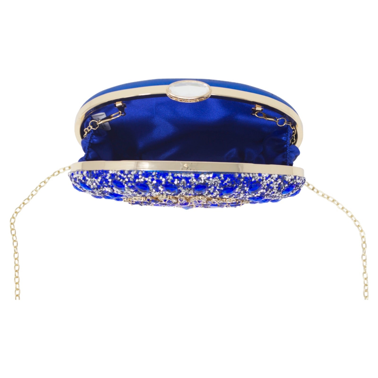Sparkly Diamanté Encrusted Clutch Bag