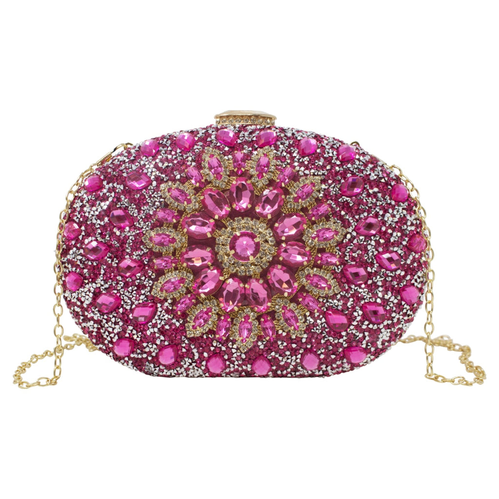 Full Diamante Clutch Bag 818