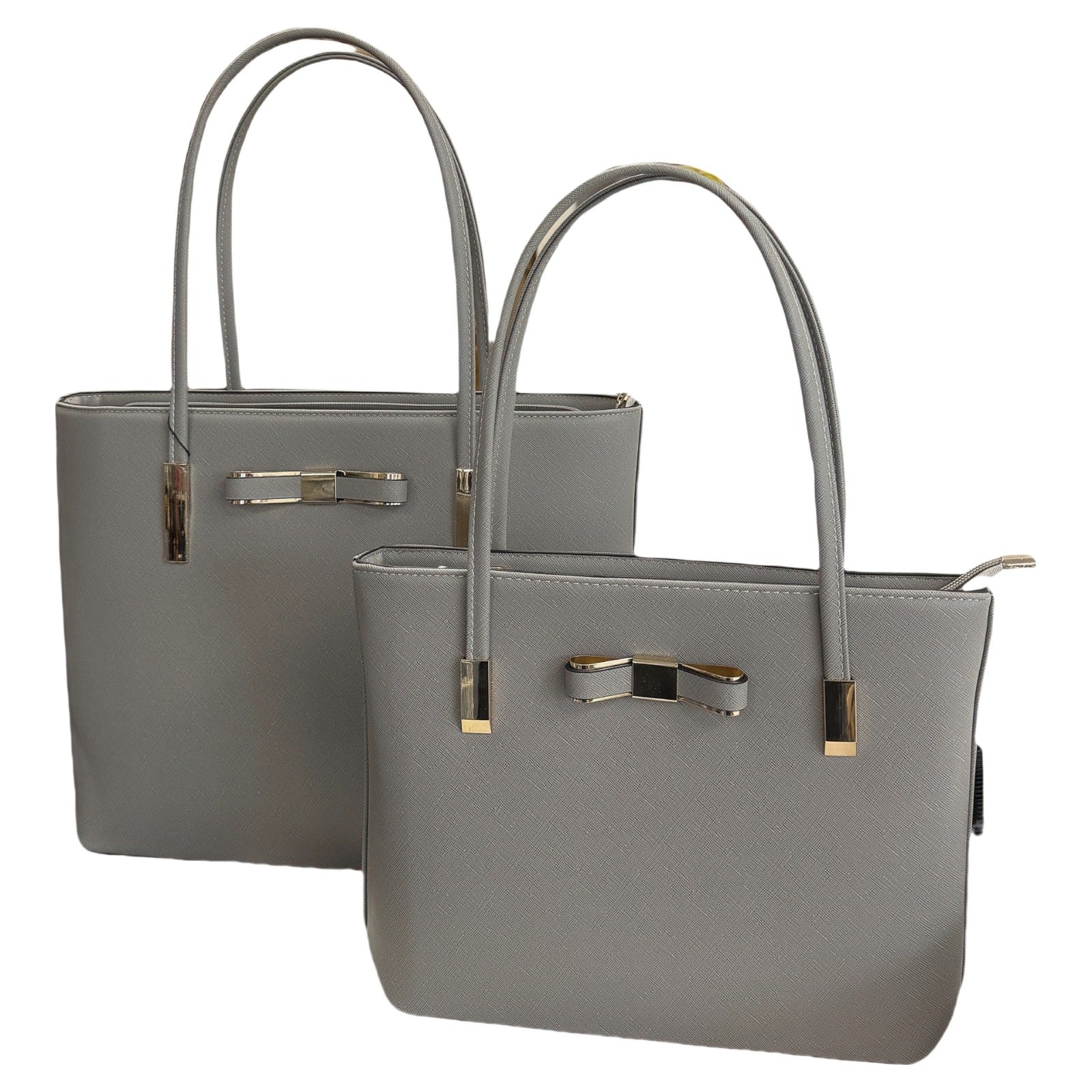 Ladies 2 Pieces Fashion Tote Bag Set - C-