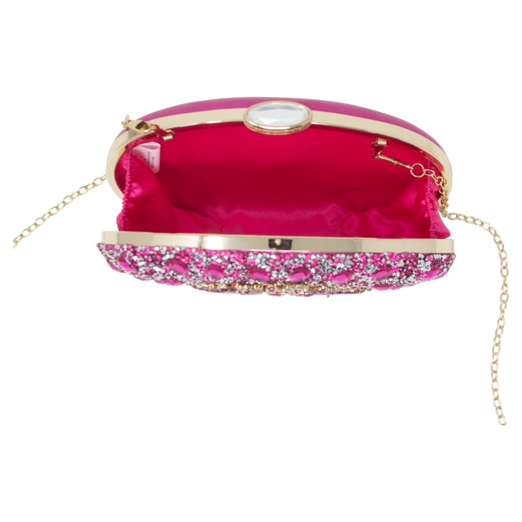 Full Diamante Clutch Bag 818